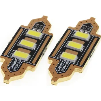 Autožárovka Žárovky sulfit VERTEX Festoon C5W 3xSMD 5730 12V 41mm