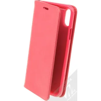 Pouzdro na mobilní telefon Forcell Magnet Book flipové pouzdro pro Apple iPhone X, iPhone XS sytě růžová (hot pink)
