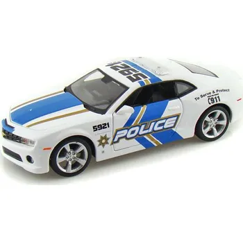 autíčko Maisto Chevrolet Camaro RS Policie 1:24 bílý
