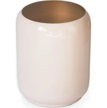 Květináč Obal kov pr.13,5 v.17cm sv.růžový (40037/PG)