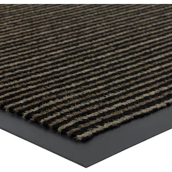 Rohožka Hnědá vstupní rohož FLOMA Scala - délka 40 cm, šířka 60 cm, výška 0,5 cm