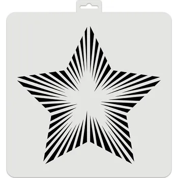 AladinE šablona 28 x 28 cm vánoční hvězda