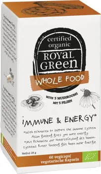 Přírodní produkt Royal Green Imunita a energie Bio 60 cps.