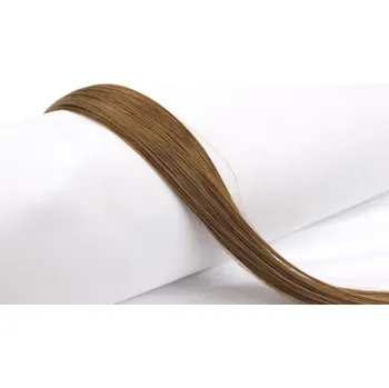 Příčesek Beauty for You Slovanské vlasy - standardní pásky 4 cm, vlasy 45 cm, pro sendvičovou metodu VÝPRODEJ: 8 golden light brown - zlato světle hnědá