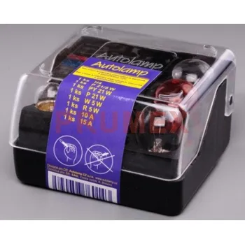 Autožárovka Servisní krabička Univerzal s H4 12V