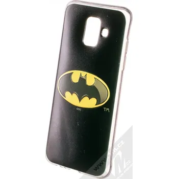 Pouzdro na mobilní telefon DC Comics Batman 023 TPU ochranný silikonový kryt s motivem pro Samsung Galaxy A6 (2018) černá (black)