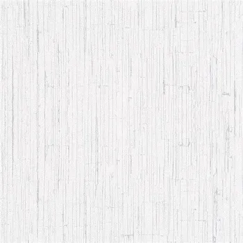 Tapeta Vliesové tapety na zeď strukturovaná omítka bílá 6763-40