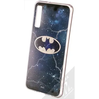 Pouzdro na mobilní telefon DC Comics Batman 003 TPU ochranný silikonový kryt s motivem pro Samsung Galaxy A7 (2018) tmavě modrá (dark blue)