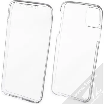 Forcell 360 Ultra Slim sada ochranných krytů pro Apple iPhone 11 Pro Max průhledná (transparent)