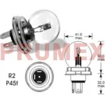 Žárovka Autolamp 12V 45/40W P45t-41 asymetrická