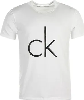 Pánské tričko Calvin Klein NB1164E-100 bílé S