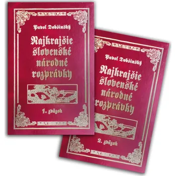 Pohádka Komplet 2 ks Najkrajšie slovenské národné rozprávky - Pavol Dobšinský
