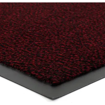 Rohožka Červená vstupní rohož FLOMA Mars - délka 90 cm, šířka 150 cm, výška 0,5 cm