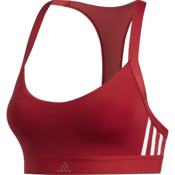 Podprsenka Adidas All Me 3-Stripe Bra červená