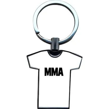 Přívěsek na klíče srdce s potiskem Klíčenka MMA