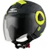 Helma na motorku Vemar Breeze Camo černá matná/šedá/žlutá fluo
