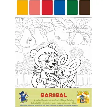 omalovánky Kreativní omalovánková sada Baribal
