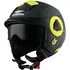 Helma na motorku Vemar Breeze Camo černá matná/šedá/žlutá fluo