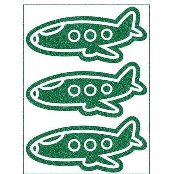 Engross Nažehlovací obrázky třpytivé - Letadla