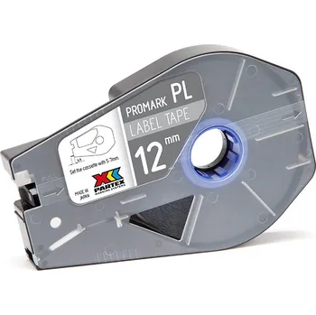 Pásek do tiskárny Partex PROMARK-PL120CN8, stříbrná samolepicí páska, 12mm, 27m