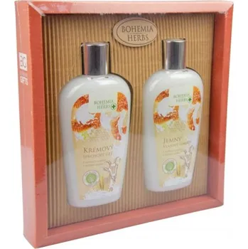 Dárková kazeta Med a kozí mléko Bohemia Herbs