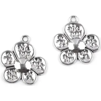 Přívěsek Kytka, 24 x 26mm