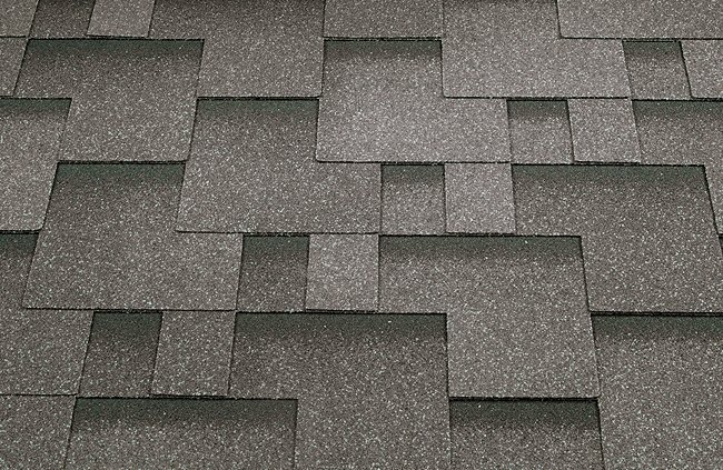 Asfaltový střešní šindel Katepal Rocky - grafitová šeď