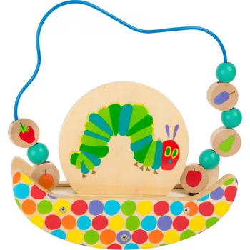 Hlavolam Small Foot Motorické hračky labyrint hladová housenka