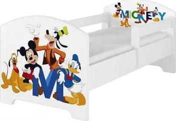 Dětská postel BabyBoo 140 x 70 cm Disney bílá