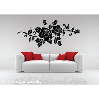 Samolepící dekorace Samolepky na zeď - Růže II. - M (75 x 34 cm)