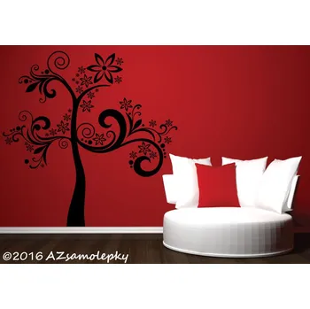 Samolepící dekorace Samolepky na zeď - Strom II - S (90 x 90 cm)