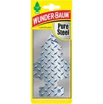Osvěžovač vzduchu / vůně / stromeček do auta - Wunder-Baum Pure Steel / čistá ocel