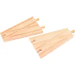 Bigjigs Toys Rail Rovná výhybka 2 ks