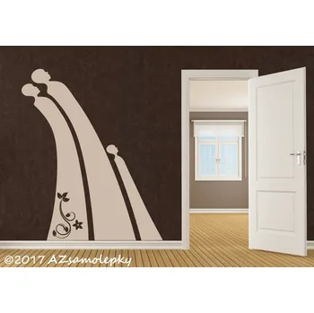 Samolepící dekorace Samolepky na zeď - High postavy I - S (74 x 90 cm)