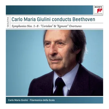 Zahraniční hudba Carlo Maria Giulini conducts Beethoven: Symphonies Nos. 1-8; Coriolan & Egmont Overtures - Carlo Maria Giulini & Filarmonica della Scala [CD]