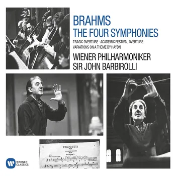 Zahraniční hudba Brahms: The Four Symphonies - Sir John Barbirolli & Wiener Philharmoniker [3CD]