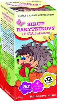 Přírodní produkt Mediate Pohádkový sirup rakytníkový s betaglukanem 250 g