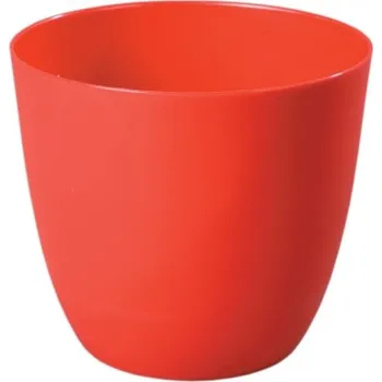 Obal na květináč Obal na květináč d21x19h PATRICIE červený