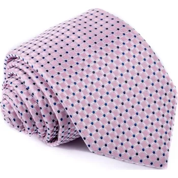 GREG 96000 růžové kárečko Kravata GREG 96000 růžové kárečko