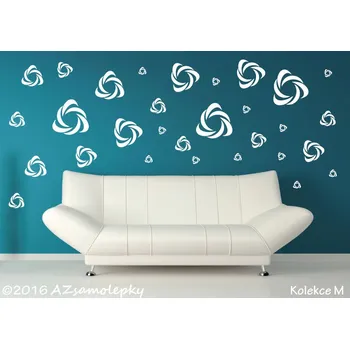 Samolepící dekorace Samolepky na zeď - Triangle - kolekce XS