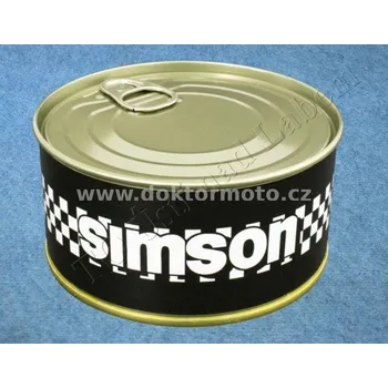 Opasek Opasek SIMSON, textil černý, šachovnice - délka 150cm