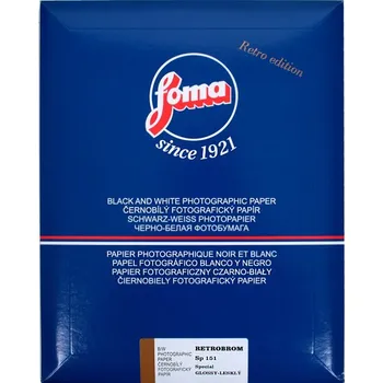 Fotopapír FOMA RETROBROM 151 20x25cm/25 listů Lesk, gradace speciální