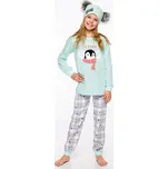 Taro, dívčí pyžamo 434-Ada, dlouhý rukáv, světle modrá, vel. 122