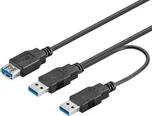 PremiumCord USB 3.0 30 cm černý