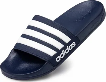 Pánské pantofle Adidas CF Adilette tmavě modré/bílé