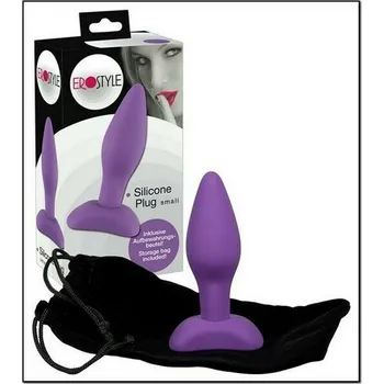 Anální kolík Erostyle anální kolík Silicone Plug lila small
