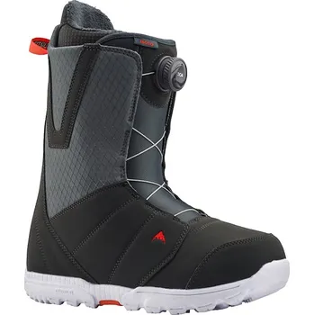 Boty na snowboard Burton Moto Boa šedé/červené