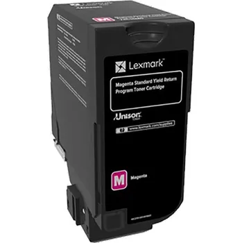 Lexmark 74C2SME purpurový (magenta) originální toner