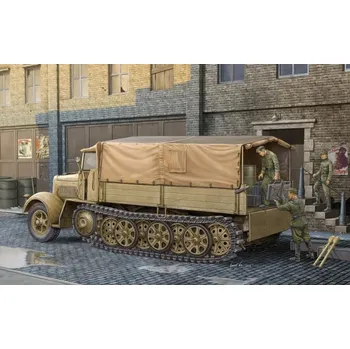 Plastikový model Trumpeter 1/35 SdKfz 7 8t late