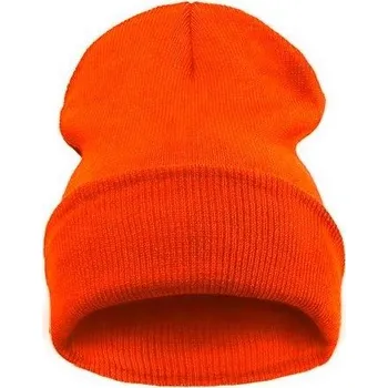 Čepice Blingstar Čepice Beanie Blank Hot orange - oranžová - 1668 neon